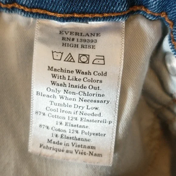 Everlane high rise skinny jeans - Picture 13 of 13